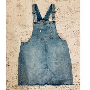 WILD FABLE | Denim Overall Dress